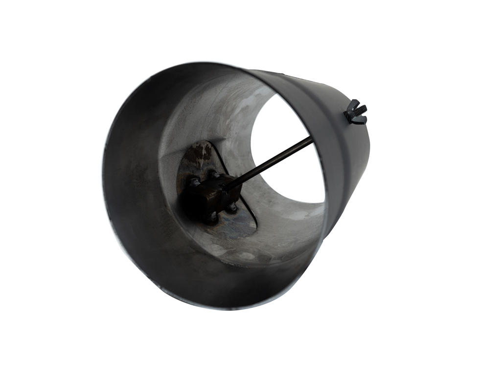 Dymová rúra s otv.180 mm/500, t.1,5 mm, čierna MA654508