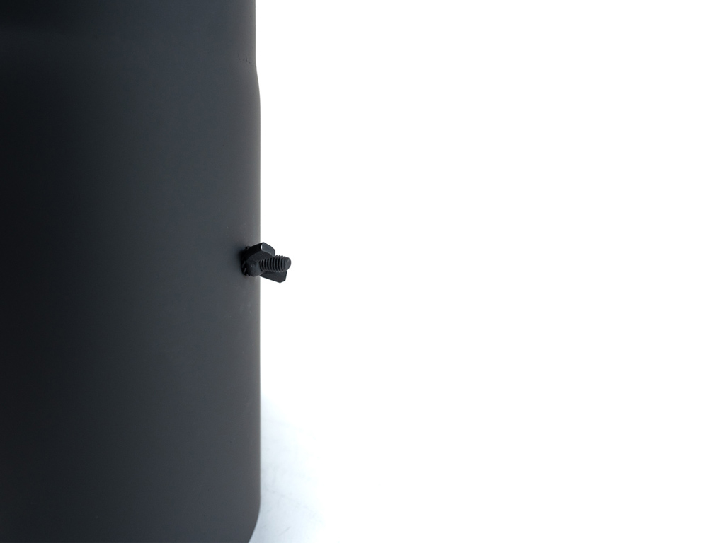 Dymová rúra s otv.160 mm/250, t.1,5 mm, čierna MA654706