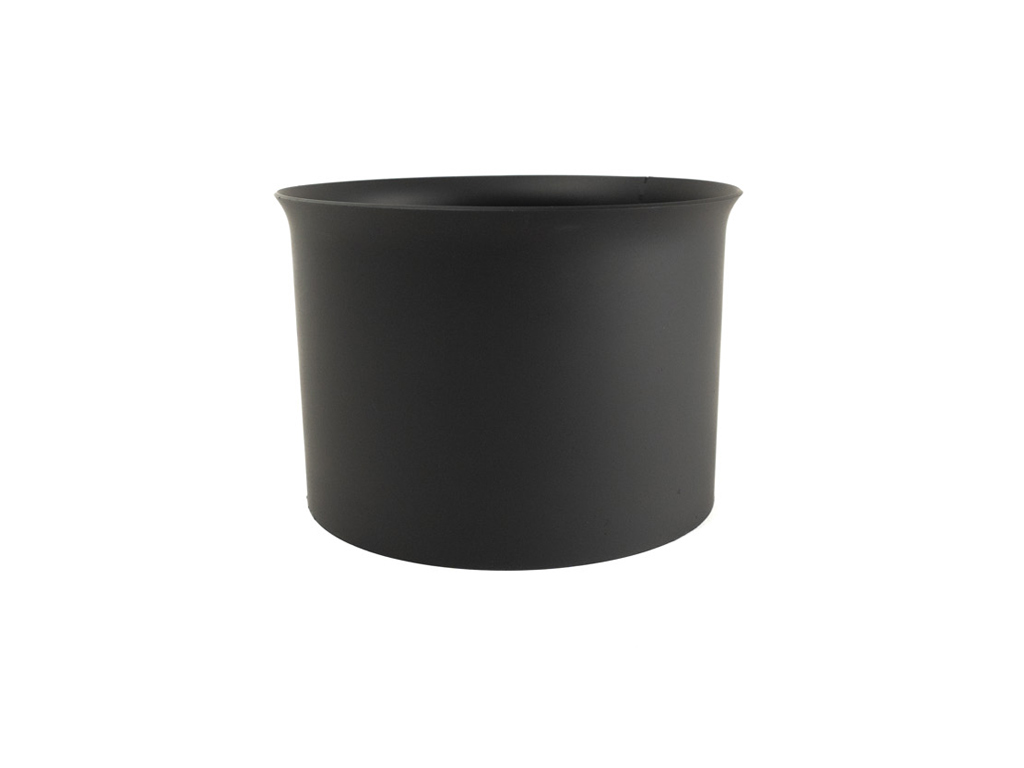 Dymová zder 120 mm , t.1,5 mm, čierna MA654245