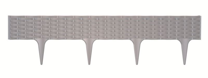 E-shop Trávny lem GARDEN BORDER sivý kameň 390cm PRIBRA-405U