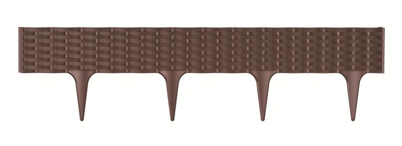 E-shop Trávny lem GARDEN BORDER hnedý 390cm PRIBRA-R222