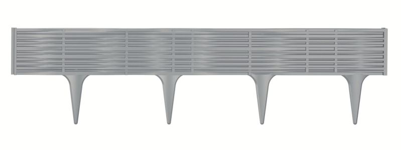 E-shop Trávny lem hladký GARDEN BORDER sivý kameň 390cm PRIBWI-405U