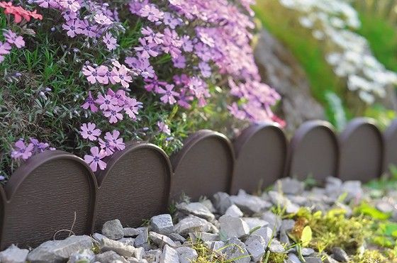 Trávny lem GARDEN LINE tmavohnedý 1000cm PRIKRA-R222