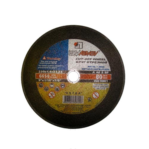 E-shop Rezný kotúč na oceľ a nerez 230 x 1,6 x 22,23 mm MA549029