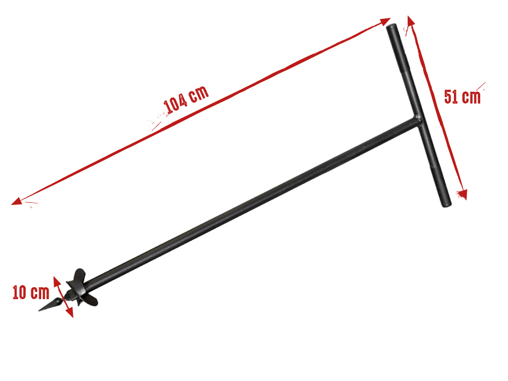 Zemný vrták CAPO 100 mm CASW-100/ER-CAPO