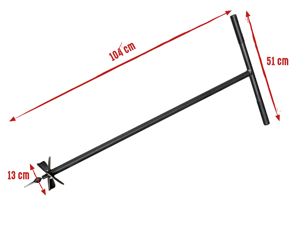 Zemný vrták CAPO 130 mm CASW-130/ER-CAPO
