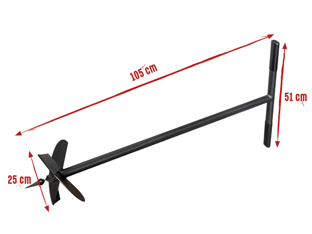 Zemný vrták CAPO 250 mm CASW-250/ER-CAPO