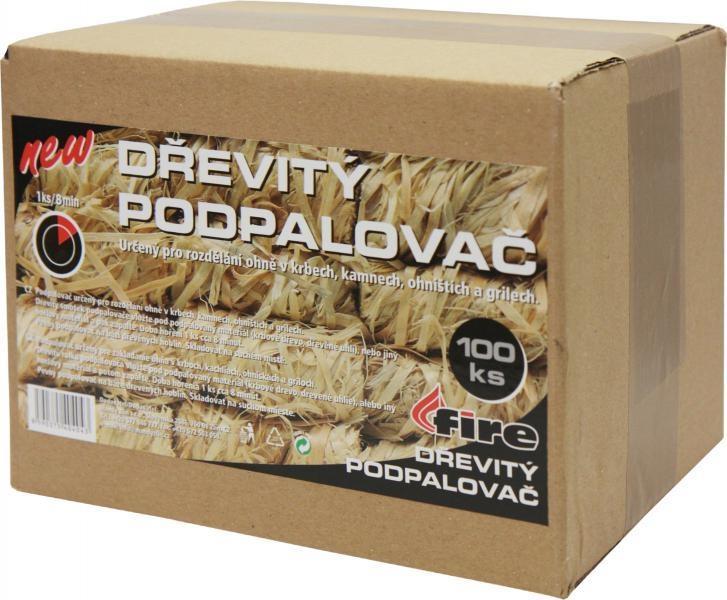 Podpaľovač drevitý 3,6 cm (100 ks) MA667102