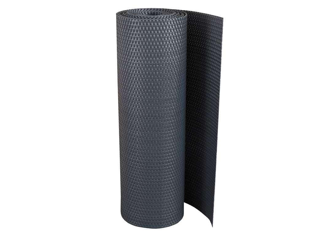 Zástena na balkón LEGI 5 x 1 m, ratan, tmavosivá ZJSG03611RD03