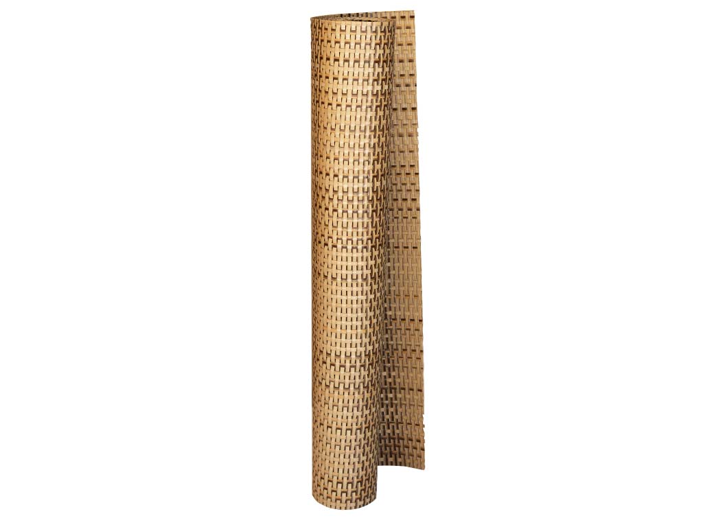 Zástena na balkón LEGI 5 x 1 m, ratan, žíhaná prírodná ZJSG03611RD08