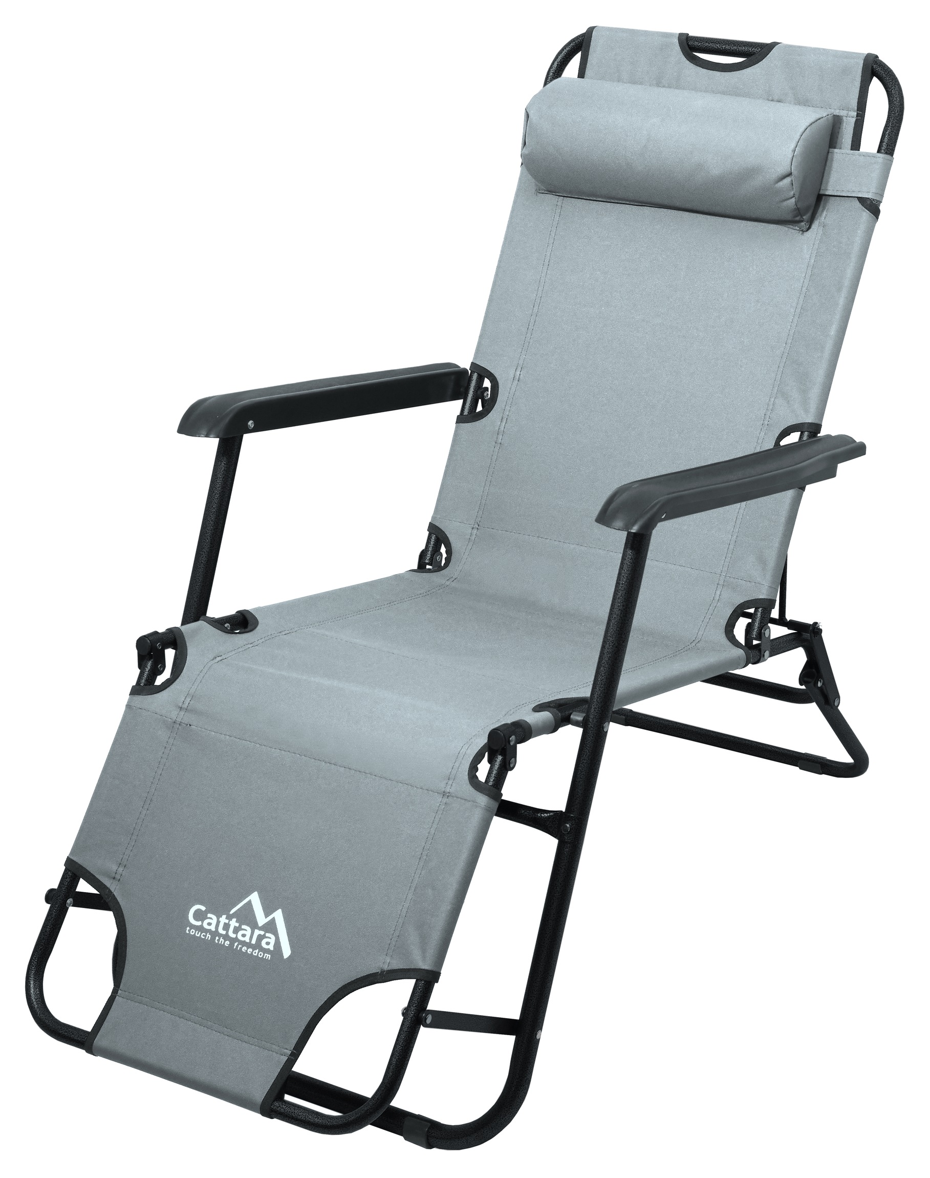 E-shop Ležadlo/kreslo COMFORT sivé CT13514