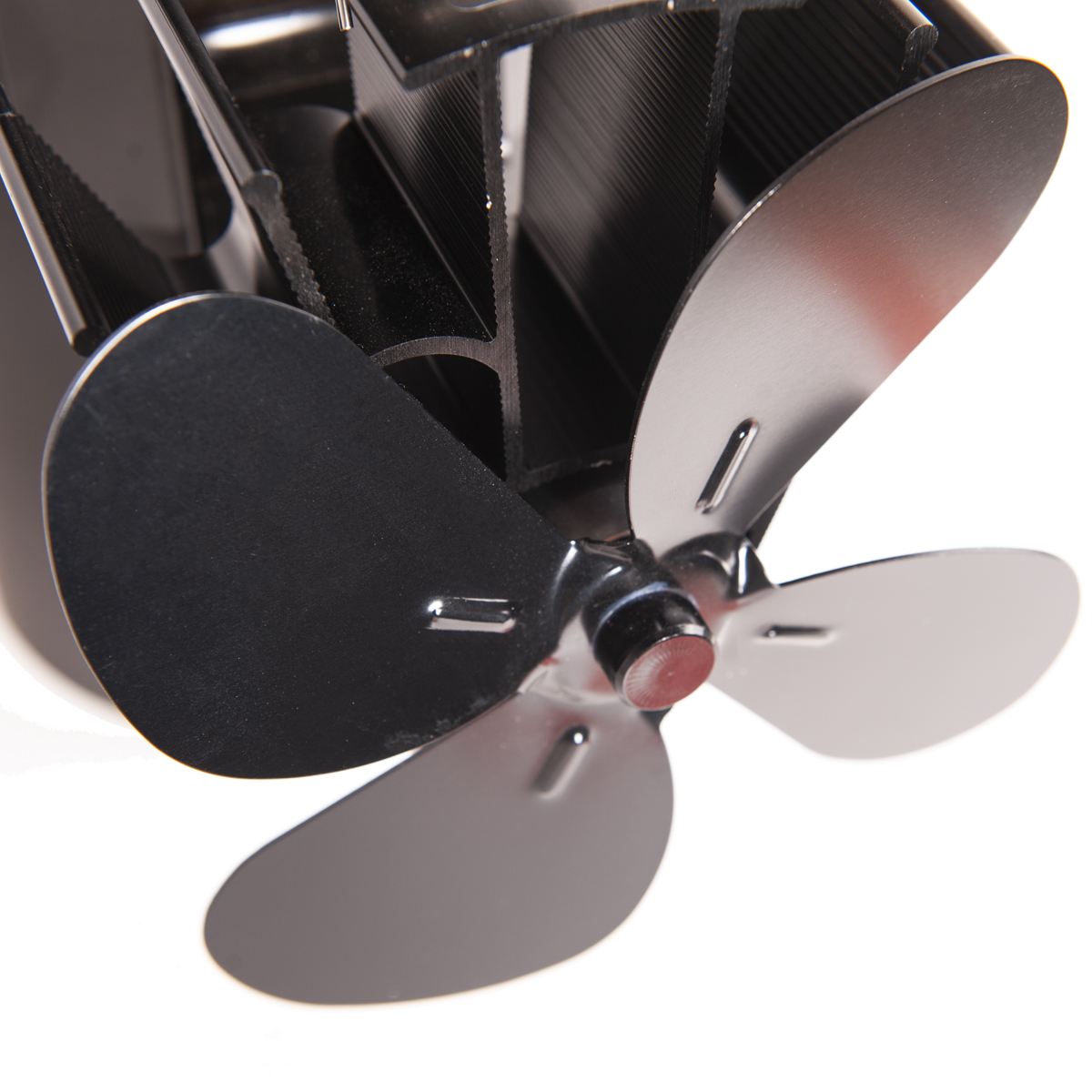 E-shop Ventilátor na dymovod FLAMINGO štvorlopatkový magnetický, čierny FLHSF17-263
