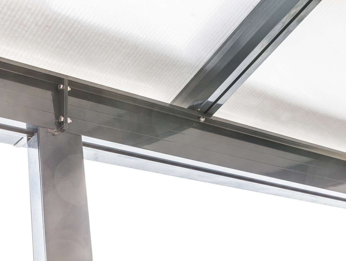 Hliníková pergola Terrassendach original 5,46 x 4,06 m - antracit GU4293168