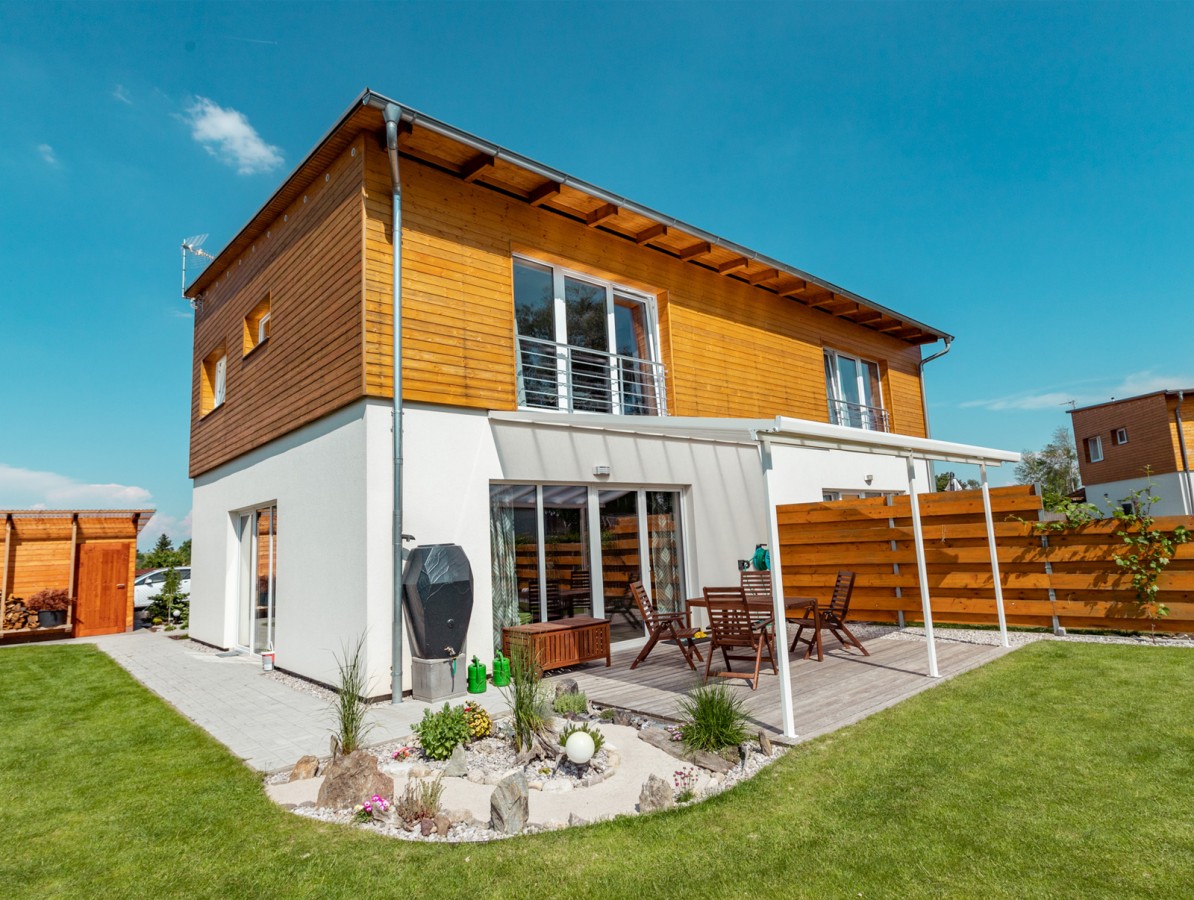 Hliníková pergola Terrassendach original 4,26 x 3,06 m - biela GU4293106