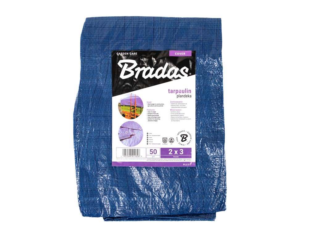 E-shop Plachta krycia STANDARD modrá 2 x 3 m, 50 g/m2 BRPLL2/3
