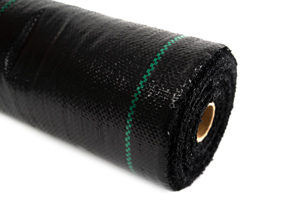 Tkaná textília proti burine, čierna 0,6 x 100 m, 70 g/m2 BRAT7006100