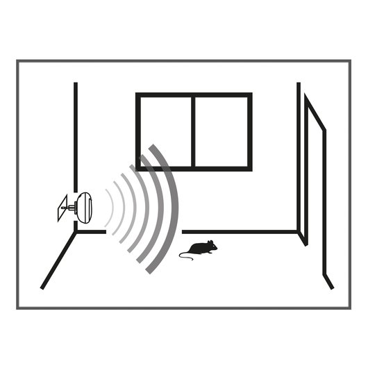 Mini Ultrazvukový odpudzovač hlodavcov SwissInno 1.5W SW1240001