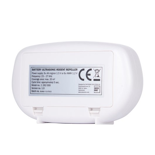 Batériový Ultrazvukový odpudzovač hlodavcov SwissInno SW1262001