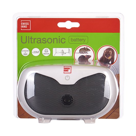 Batériový Ultrazvukový odpudzovač hlodavcov SwissInno SW1262001