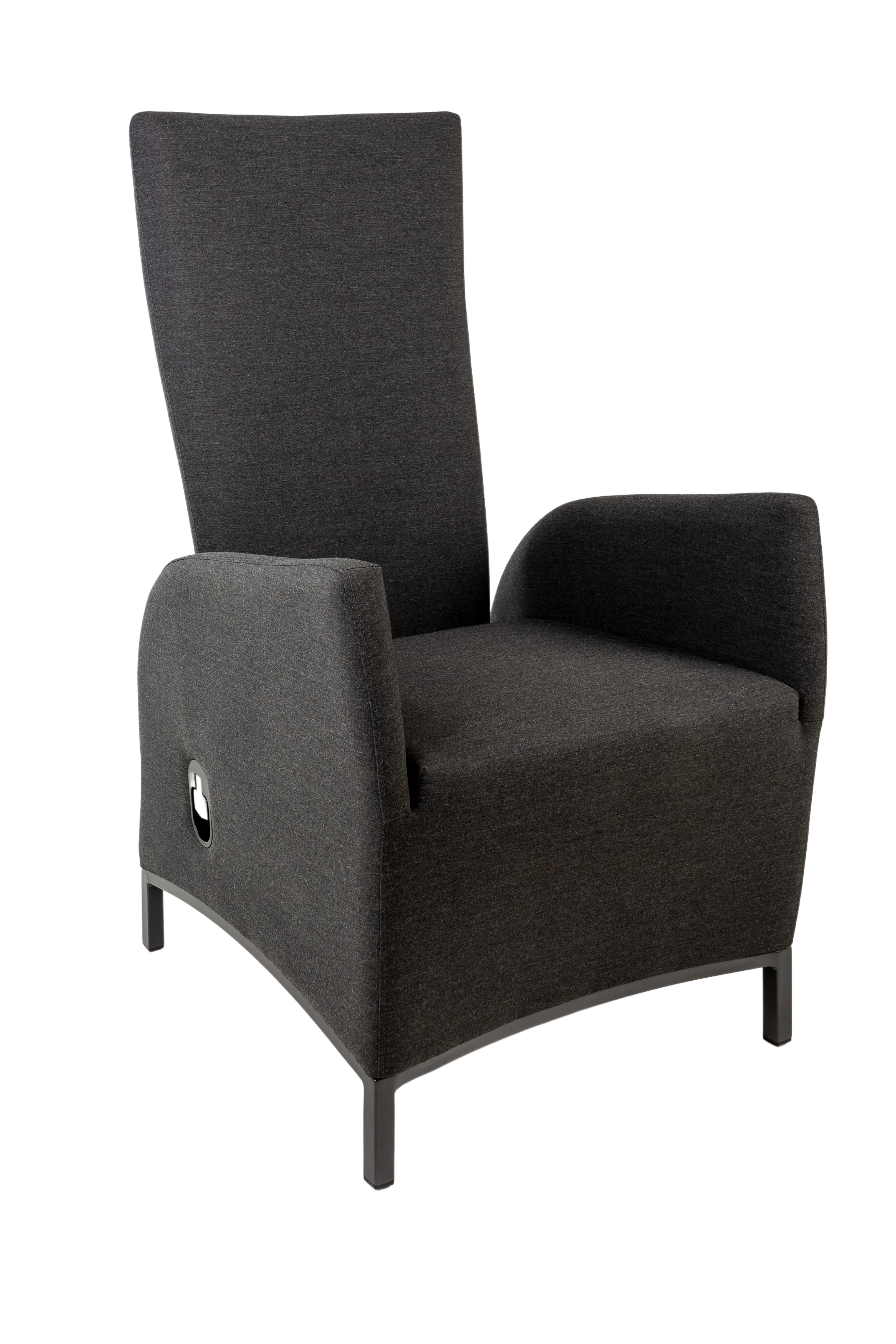 E-shop Záhradné kreslo PARIS LIKA-TEX antracit, luxusné, otočné DPMG22-S1-347A