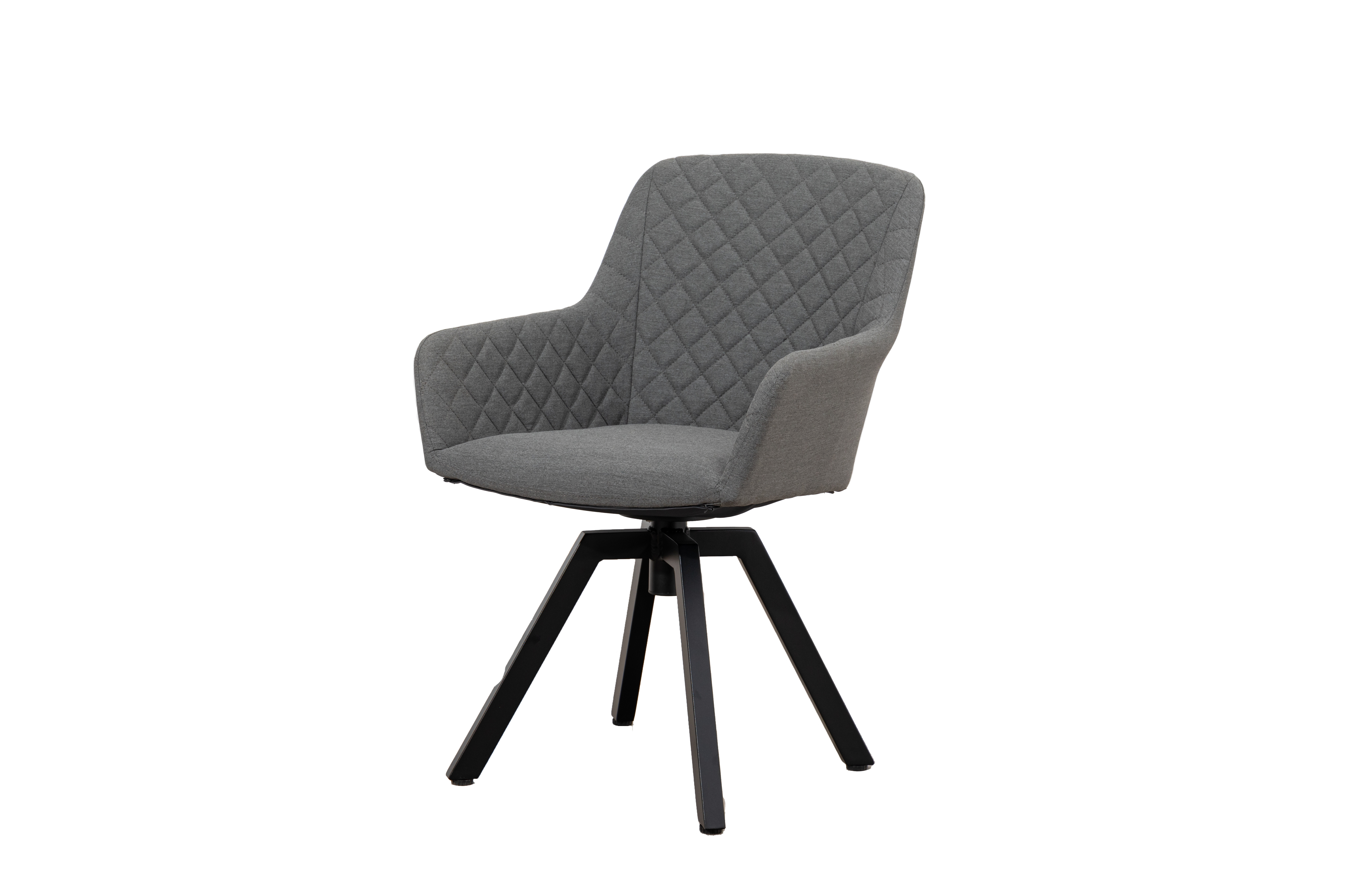 Záhradné kreslo PARIS LIKA-TEX sivé, luxusné, otočné DPMG22-S1-310S