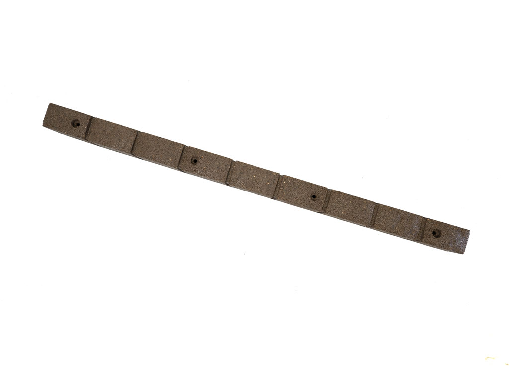 Záhradná obruba Roman Stone hnedá 120 cm, gumová (vrátane klincov) MHEU5000064