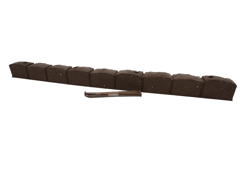E-shop Záhradná obruba Roman Stone terakota 120 cm, gumová (vrátane klincov) MHEU5000118