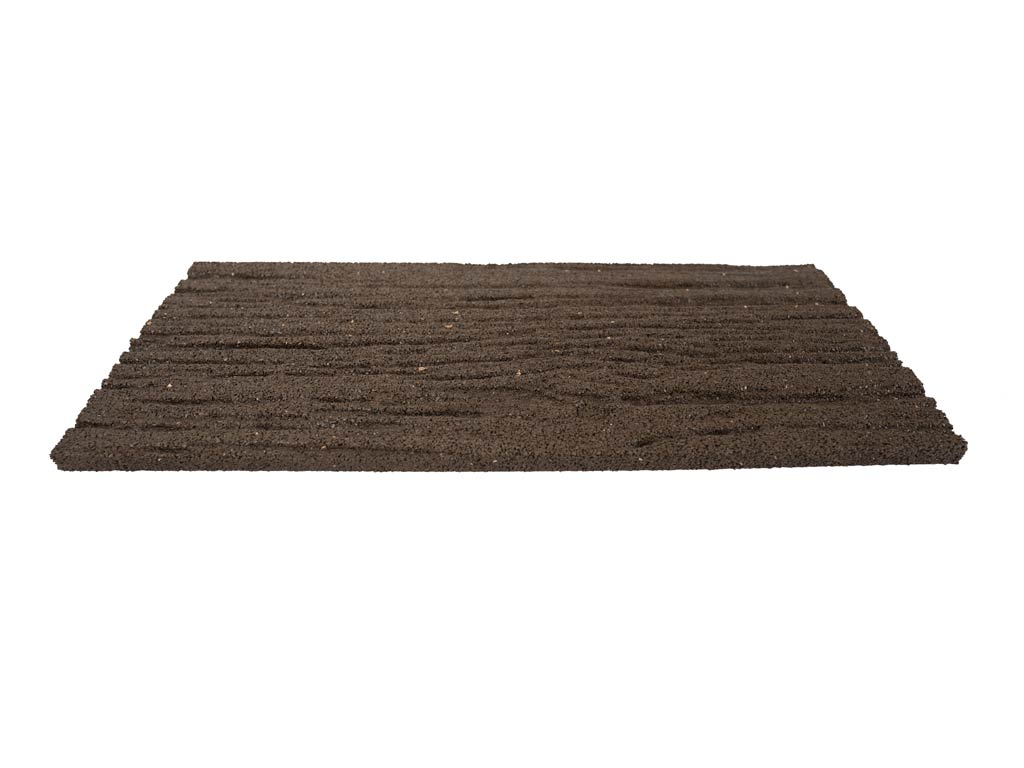 Dekoratívny záhradný nášľap Railroad Tie hnedá, gumový MHEU5000077