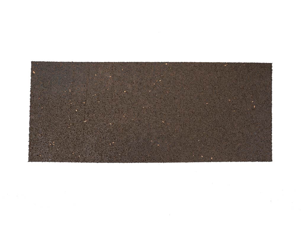 Dekoratívny záhradný nášľap Railroad Tie hnedá, gumový MHEU5000077
