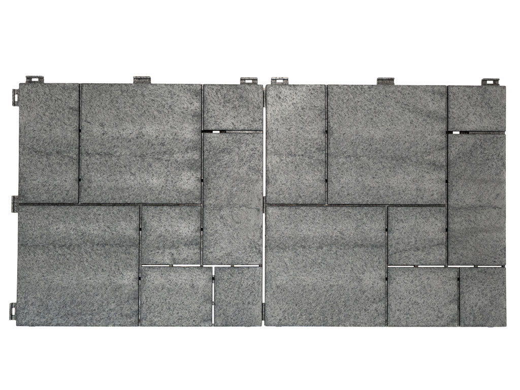 Gumová dlaždica STONE MOSAIC 30 x 30 cm, sivá MHEU5100182