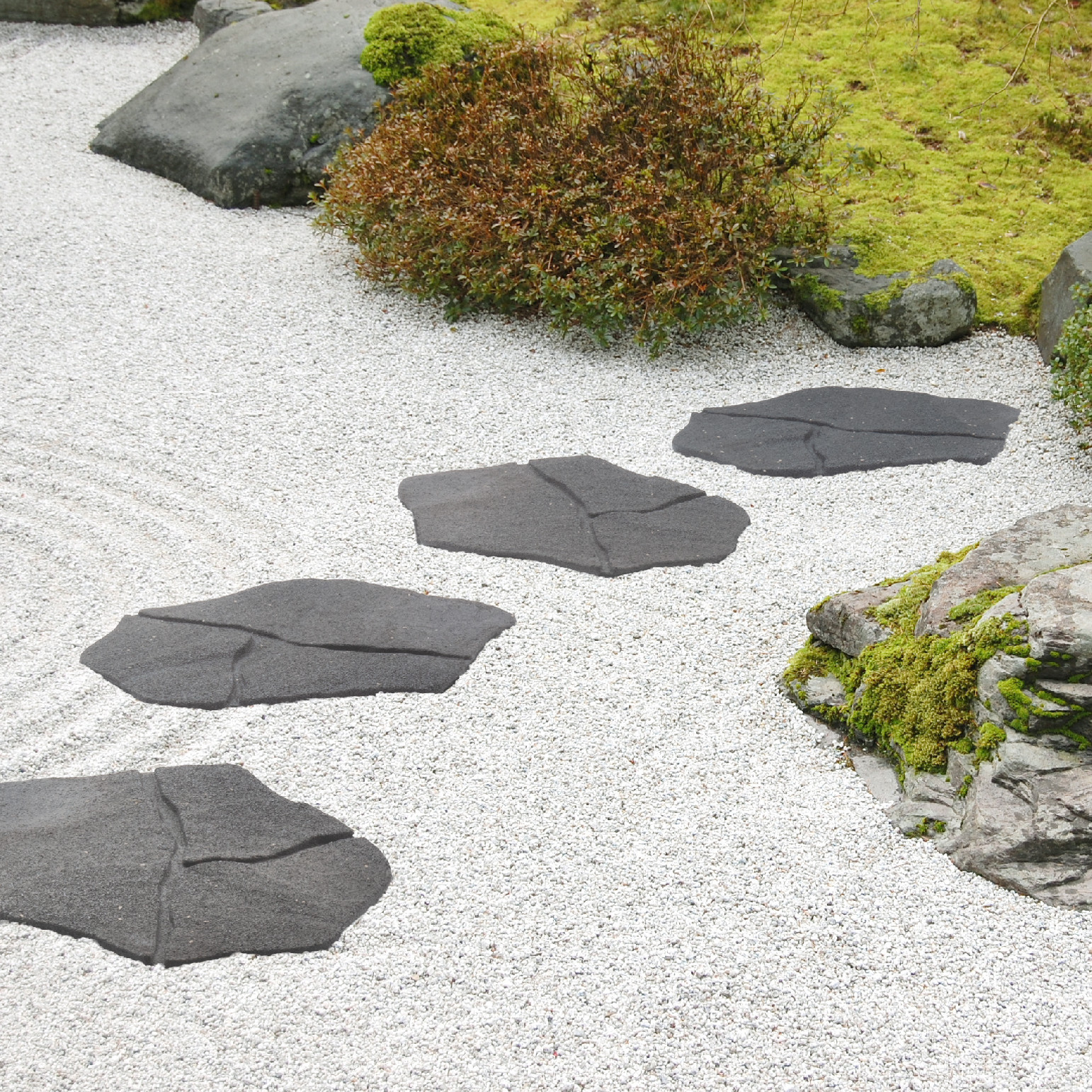 Dekoratívny záhradný nášľap WALKWAY 51 x 38 cm, sivý MHEU5000129