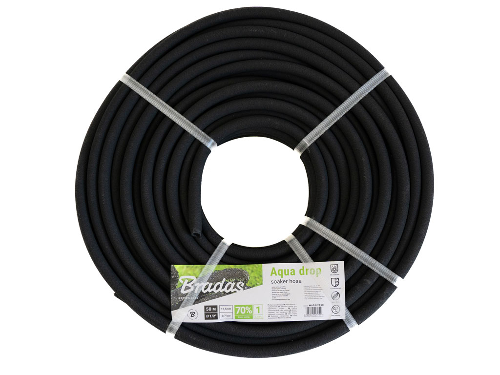 E-shop Zavlažovacia priesaková hadica BRADAS AQUA DROP 1/2", 50 m