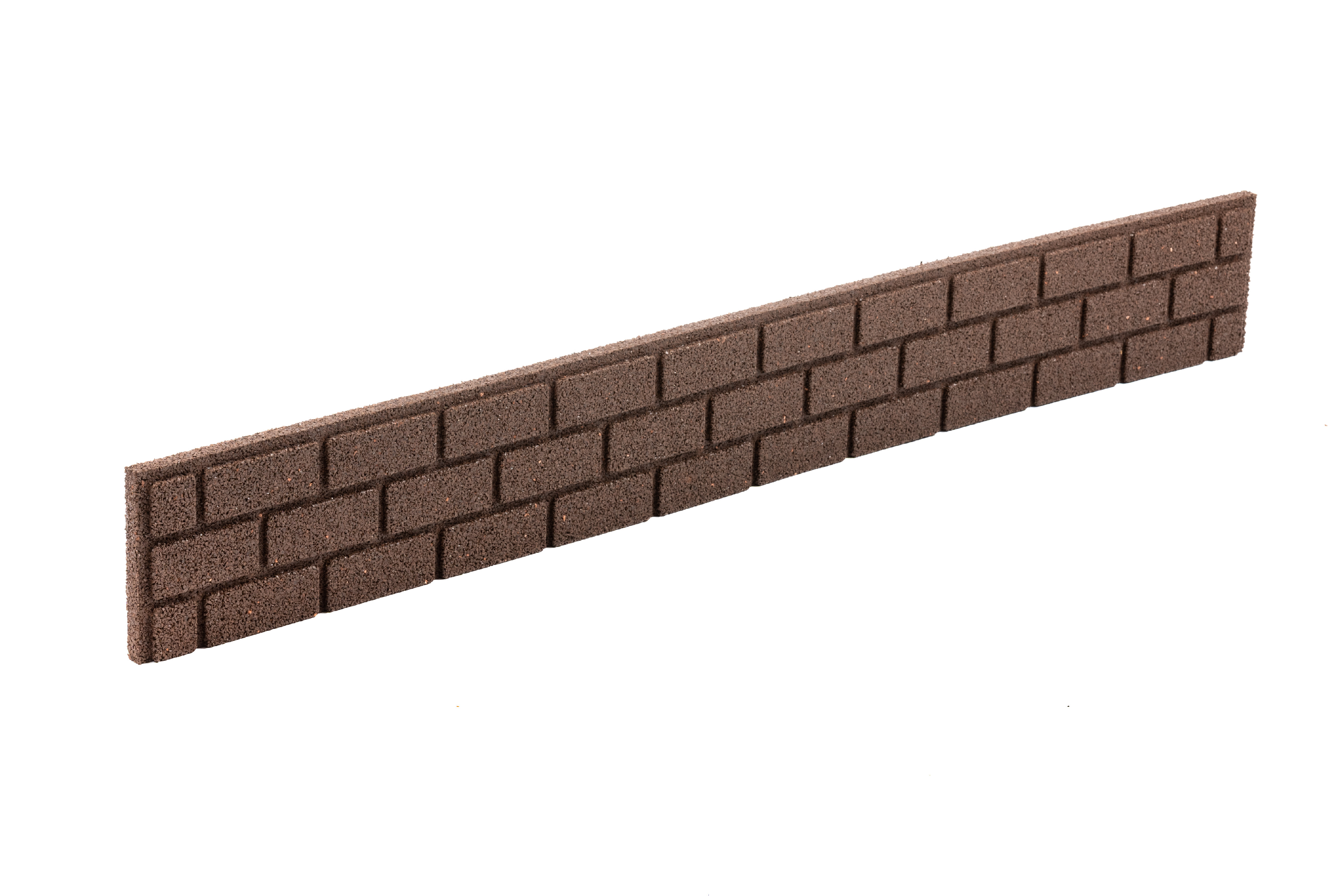 E-shop Záhradná palisáda BRICKS 120 x 15 cm, hnedá (so spojkou a klincami) MHEU5000060