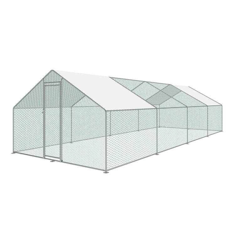 Agrofortel Vonkajšia klietka - oplotený výbeh - 8x3x2 m