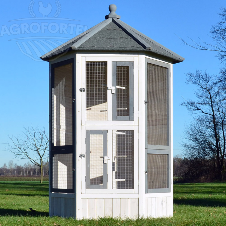 E-shop Agrofortel Voliéra pre vtáky - Breclav, 100 x 100 x 183 cm