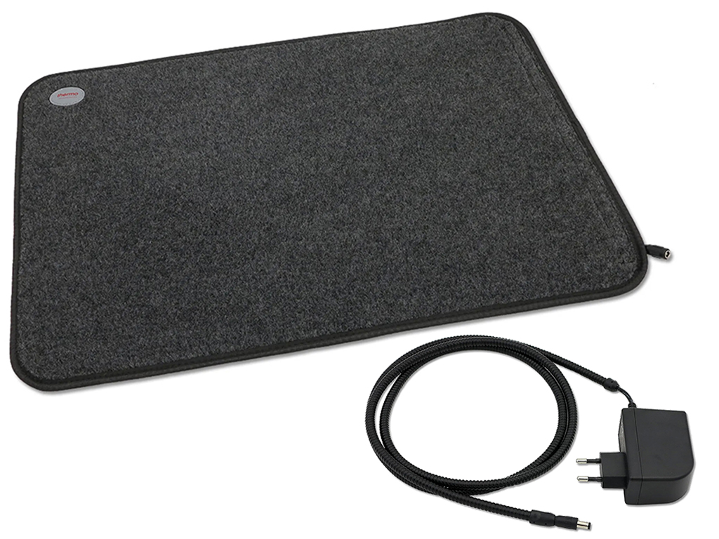 E-shop Bravson Výhrevná podložka pre psov THERMODOG 3523001 - vykurovací koberec 58x81cm