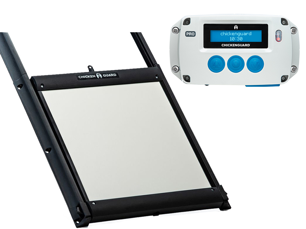 E-shop Bravson Automatické otváranie kurníka CHICKEN GUARD PRO 25x30