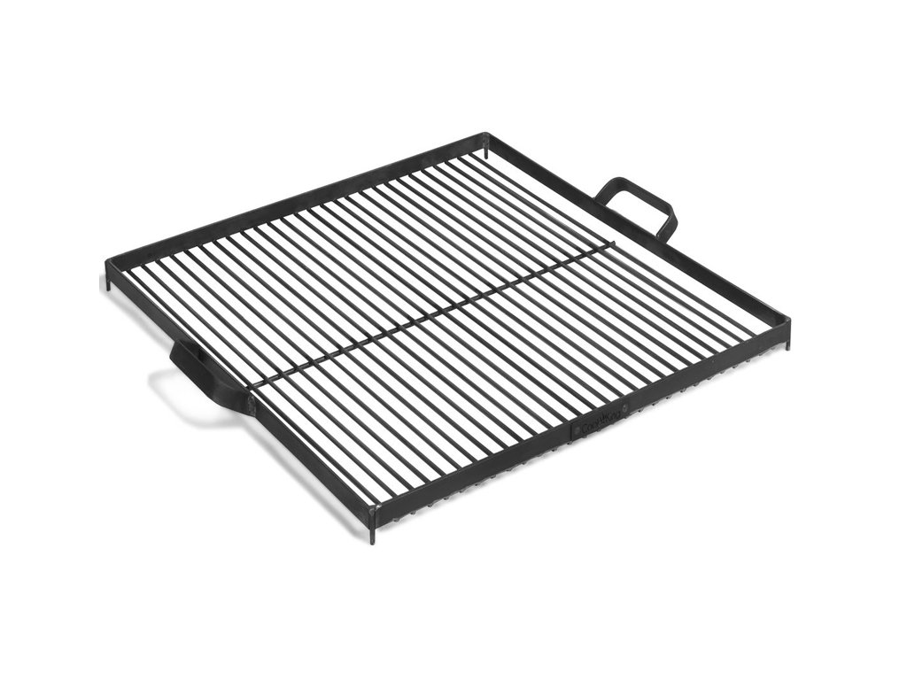 E-shop Grilovací rošt LEGI 44 x 44 cm k ohnisku 60 cm, štvorcový, čierna oceľ