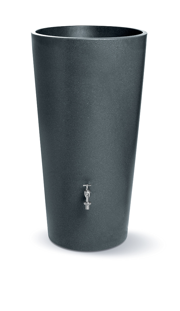E-shop Arvés Sud na dažďovú vodu RAINBOWL FLOWER antracit 150l