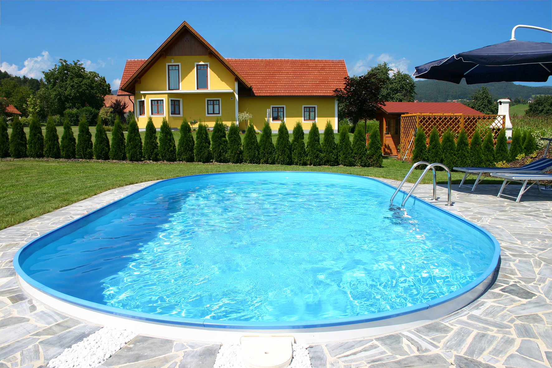 E-shop Bazén Planet Pool Exkluzív WHITE/Blue - samotný bazén 600 x 320 x 150 cm