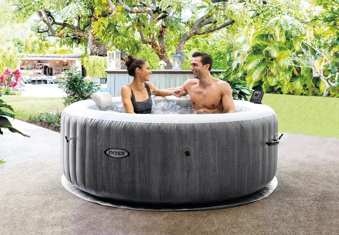 Intex Vírivý bazén PureSpa Bubble Greywood Deluxe 4 - 28440