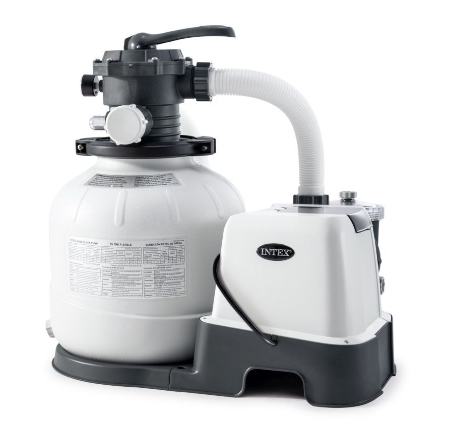 E-shop Intex Piesková filtrácia Kryštál Clear 6 m³/h so solinátorom QX2100