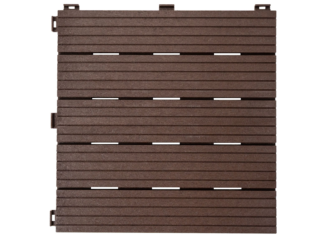 E-shop Gumová dlaždica COSMOPOLITAN 30 x 30 cm, hnedá MHEU5100185