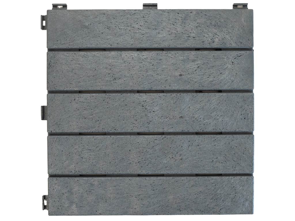 Gumová dlaždica NATURAL STONE 30 x 30 cm, sivá MHEU5100446