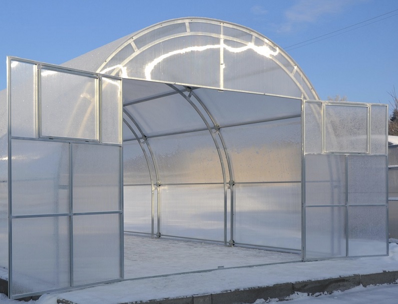Polykarbonátový skleník LEGI MELON 4 x 4 x 2,7 m, 6 mm GA179946-6MM