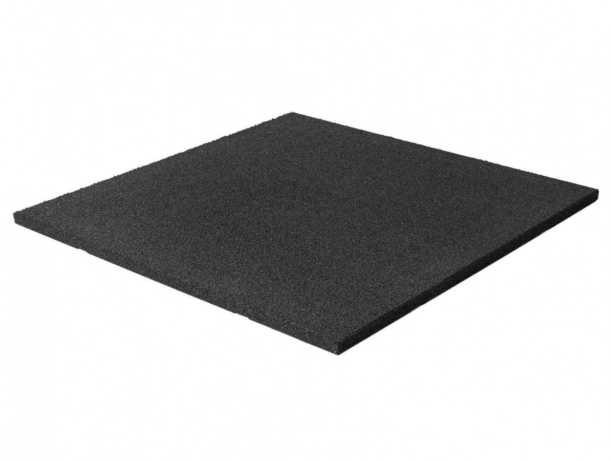 E-shop Gumová dlaždice GUTTA Play 100 x 100 x 3 cm, čierna