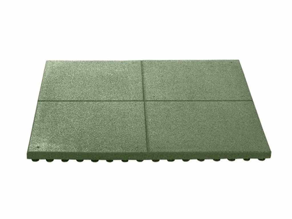 E-shop Gumová dlaždice GUTTA Play 50 x 50 x 3 cm, zelená
