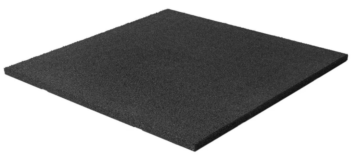 E-shop Gumová dlaždice GUTTA Play 100 x 100 x 4 cm, čierna
