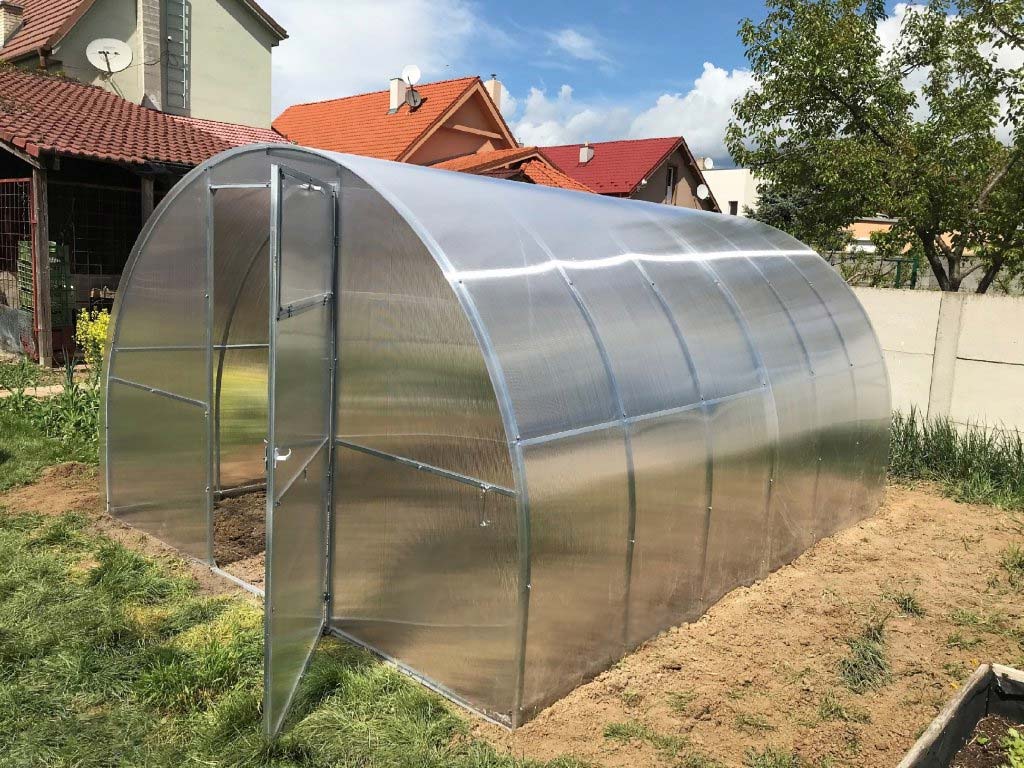 Polykarbonátový skleník LEGI ESTRAGON 4 x 3 m, 6 mm GA179943-6MM