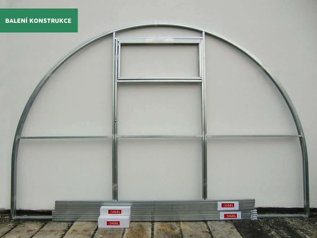 Polykarbonátový skleník LEGI SAGE 4 x 2,6 m, 6 mm GA180952-6MM